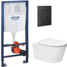 Toilets Grohe Toilet Pack Rapid SL Frame with Soft-Close Seat
