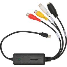 Capture & TV Cards Andoer Type C Sound Video Capture Card RCA to USB Converter Adapter