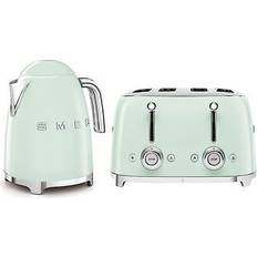 Smeg Kettle And 4 Slice Toaster Set