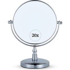 Mirrorvana 20X Magnifying Makeup Mirror - Double Sided