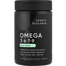 Omega 3-6-7-9 Plant Based 90 Veggie Softgels