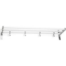 Habo Elegant 800mm Aluminium/Vit Hatthylla