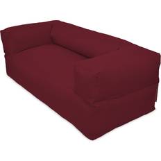 Slowdown Moog OX Bekväm Och Stor Sittsäck Burgundy Soffa