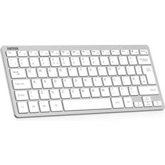 Ultra-Slim Bluetooth Keyboard Compatible with iPad 10.2 inch iPad Air 9.7 inch iPad Pro iPad Mini iPhone and Other