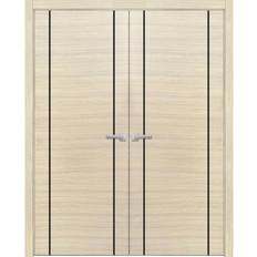 Interior Doors SartoDoors Solid French Double Doors 56 80 inches Interior Door (x)