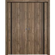 Interior Doors SartoDoors French Double Pocket Doors 72 96 inches Interior Door (x82.7")