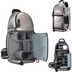 Kameraväskor K&F Concept Shockproof Camera Bag for DSLR/SLR/Mirrorless Camera Case Waterproof Grey