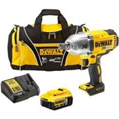 Dewalt DCF899P1 XR 18V High Torque Impact Wrench 1/2 in 1 x 5.0Ah Batt Charger Bag