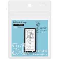 Stamps & Stamp Supplies Midori Ojisan 30th Anniversary Pre-inked Stamp Half Size