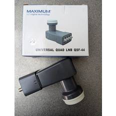TV LNB Maximum Maximium QSF-44 Quad 0.3dB Universal 40mm Satellite LNB