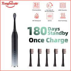 Electric Toothbrushes & Irrigators Maxpower Tongwode Electric Sonic Toothbrush Rechargeable Waterproof USB Charge Whitening