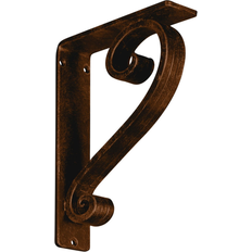 Moulding & Millwork Ekena Millwork 2 W x 7 1/2 D x 10 H Edwards Wrought Iron Bracket