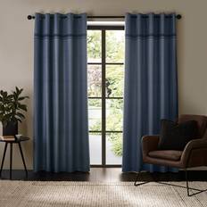 Catherine Lansfield Melville Lined Eyelet Curtains 168cm Width x 137cm Drop