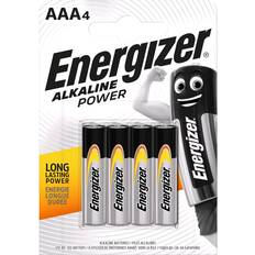 Energizer AAA (LR03) Batterier & Laddbart Energizer Alkaliska Batterier AAA 4-pack