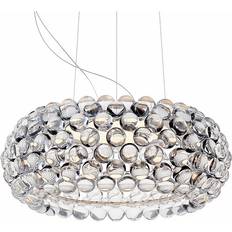 Foscarini Caboche Plus Media LED R7s Transparent Pendant Lamp