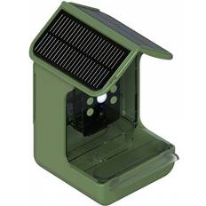 Braun Bird Cam 130 Solar Viltkamera Med Foderdispenser Grön