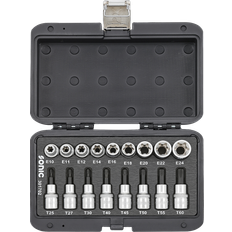 Sonic Hylssats Torx 1/2" Invändig E10-E24/Bits T25-T60 17-Delar Hylsa