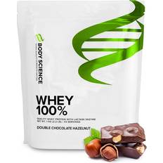 Body Science 2 x Proteinpulver Whey 100% 1 kg Chocolate