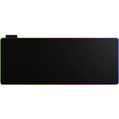 MaxMount XXL RGB Musemåtte Med USB-Hub Sort