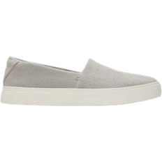 Toms Women's Kameron Casual Slip On Platform Sneakers Drizzle Grey Two Slub