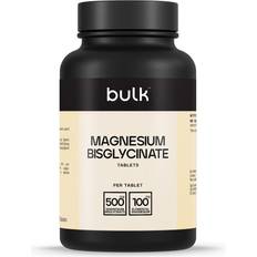 Bulk powders magnesium Bulk Powders Magnesium Bisglycinate 500mg 180 stk
