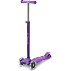Maxi micro scooter Micro Kickboard Maxi Deluxe LED Børn Klassisk Scooter