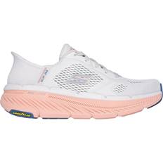 Skechers Slip-ins Max Cushioning Premier 2.0 Alora Sneaker - Light Gray/Orange