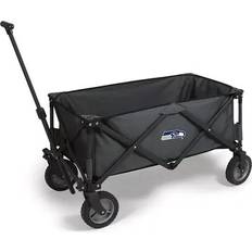Utility Wagons Picnic Time Seattle Seahawks Adventure Folding Utility Wagon Gray