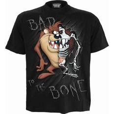 Unisex Adult Bad 2 D Bone Taz T-Shirt - Black