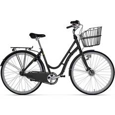 Tunturi Standardcyklar Tunturi Damcykel Queen Dam Matt Black Gold 55 Damcykel