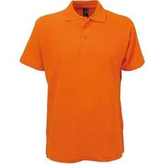 Sol's Summer II Herr Pique 170g Med Logotyp - Orange
