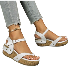 Shein Summer Thick Bottom High Heel Sandals - Open Toe