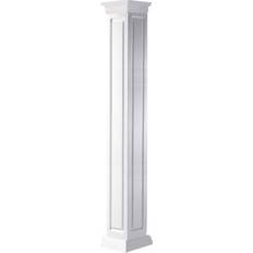 Columns Ekena Millwork Craftsman Classic Square Non-Tapered Smooth PVC Column