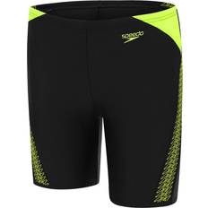 Swim Shorts Speedo Children's Jammers Eco Hyperboom Logo Splice - Noir