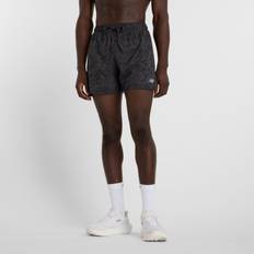 New Balance Rc Printed Short 5" - Black Polywoven