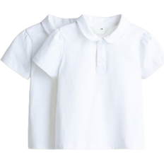 H&M Cotton School Polo Shirts - White (1085481001)