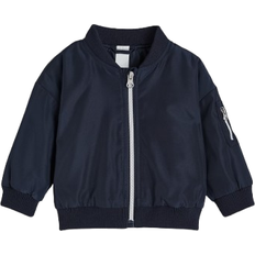 H&M Baby Blå Bomberjacka