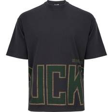 New Era Men Shirts New Era Oversized Shirt - Washed Milwaukee Bucks