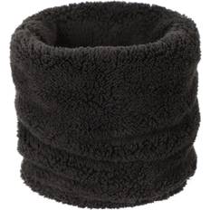Black Scarfs Children's Clothing Mountain warehouse Childrens Sherpa Fleece Neck Gaiter - Black