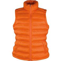 Orange - Women Vests Result Urban Outdoor Womens Ice Bird Padded Gilet - Orange