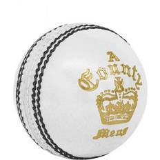 Cricket Readers Herren County Crown Cricketball aus Leder One Size Weiß