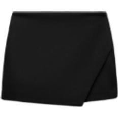 Zara Asymmetric Skort - Black