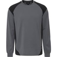 Arbetsöverdelar Fristads Långärmad T-shirt 7071 GTM - Marinblå/Grå