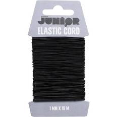 Panduro Hobby Elastisk Tråd 1mm/10m Svart