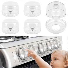 Stove Guard Furtalk 5pcs Stove Knob Covers For Child Safety
