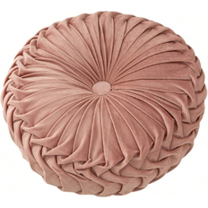 Shein Pumpkin Shaped Pillow Solid Color Round Cushion For Living Room Bay Window Seat Cushion Throw Pillow Home Decor Complete Decoration Pillows Pink (35x35cm)
