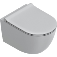 Sfera Vægtoilet 50 x 35 cm Silentech Skyl Mat Cement Satin