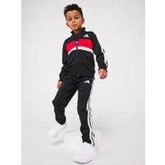 Boys Tracksuits adidas Tiberio 3-Stripes Tracksuit Infants - Black
