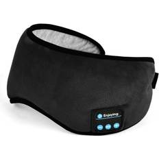 Midy Bluetooth Huvudband Sömnmask Smart Musikspelande Ögonmask Svart