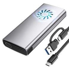 Ergonomie ohne Grenzen NVMe Enclosure SSD M.2 Adapter 2242 2280